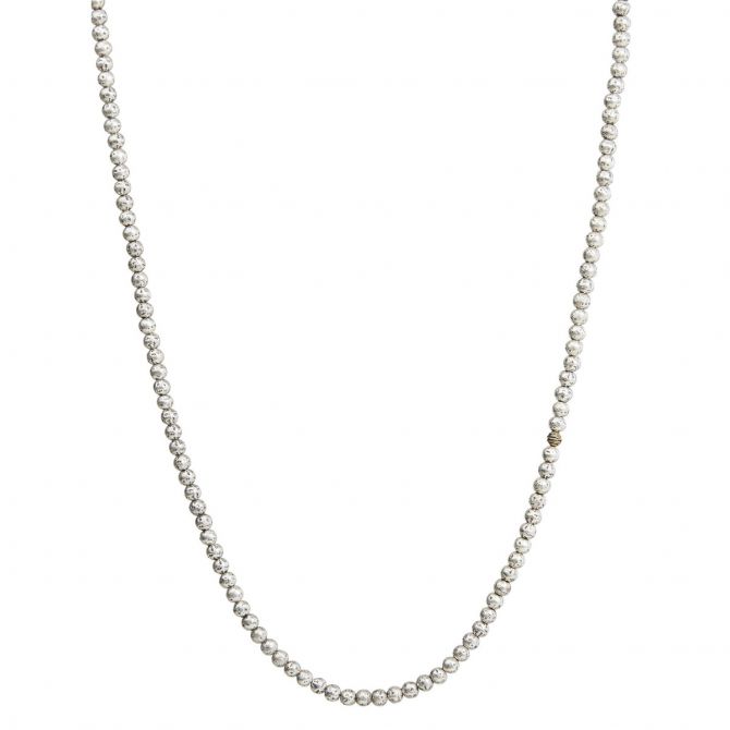 John Varvatos Sterling Silver Wrap Single Strand Necklace