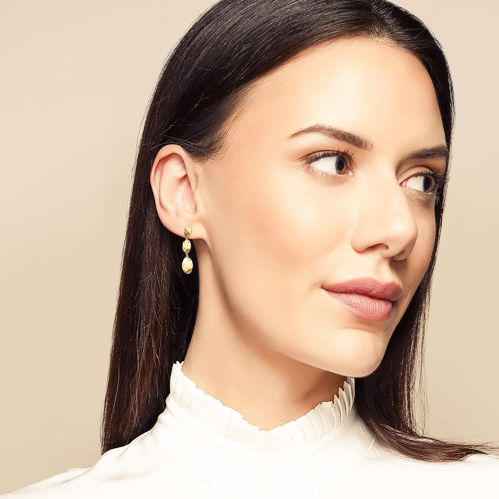Marco Bicego Siviglia Yellow Gold Triple Drop Earrings