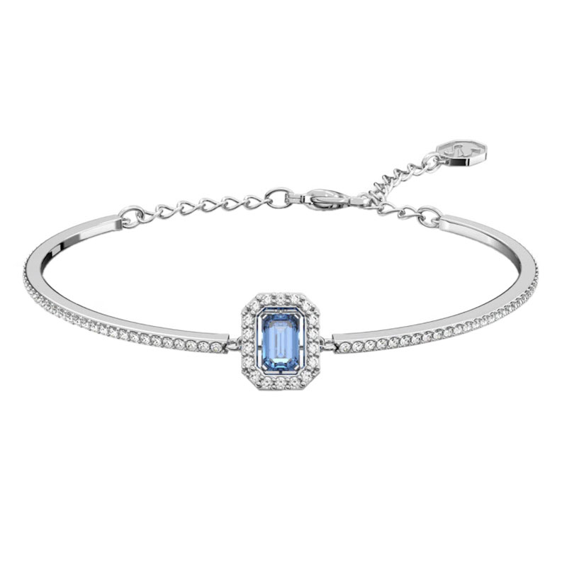 Swarovski Millenia Octagon Cut Blue Zirconia Bangle