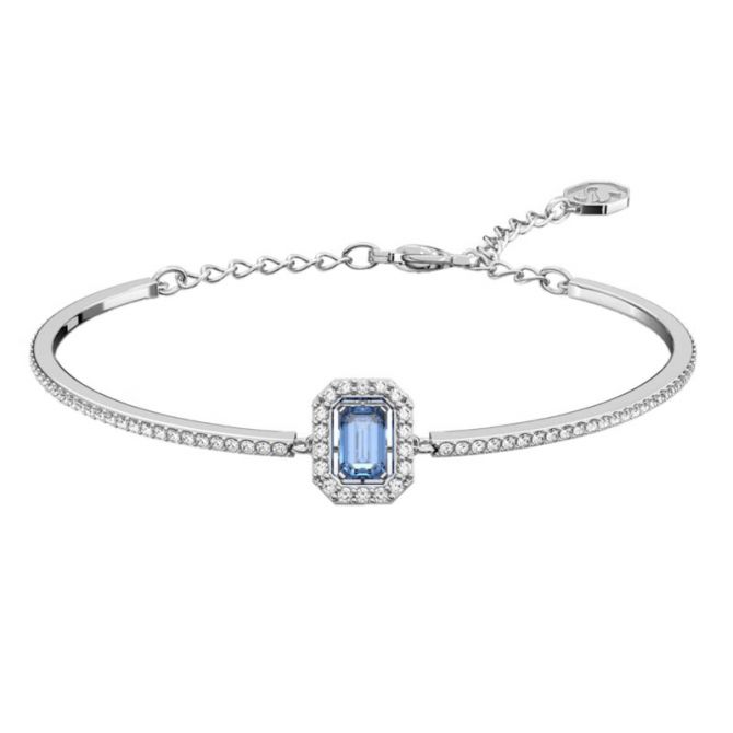 Swarovski Millenia Octagon Cut Blue Zirconia Bangle