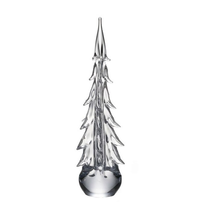 Simon Pearce Vermont Five-Sided Evergreen, 18"
