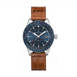 Image for Hamilton Khaki Aviation Converter Automatic 42mm Watch, Blue Dial