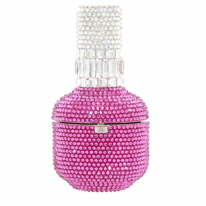 Judith Leiber Nail Polish Pillbox, Fuchsia
