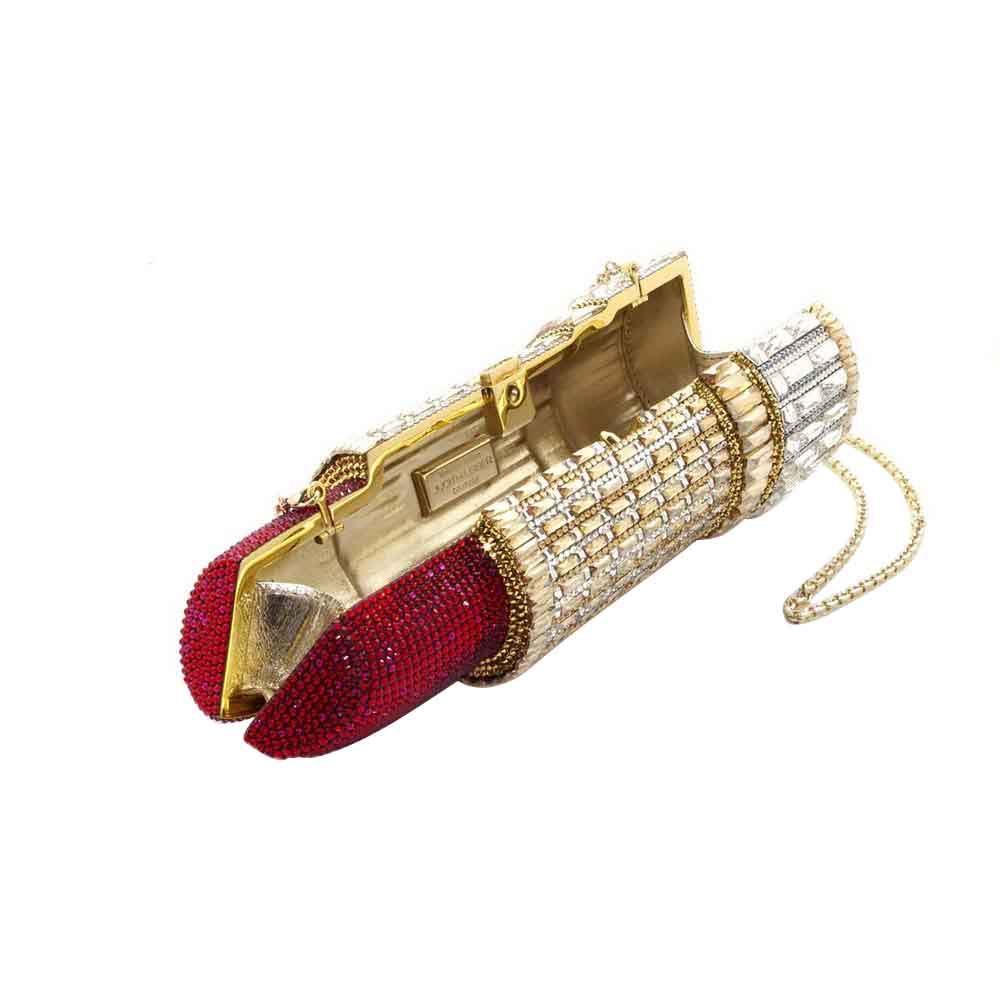 Judith Leiber Lipstick Seductress Clutch