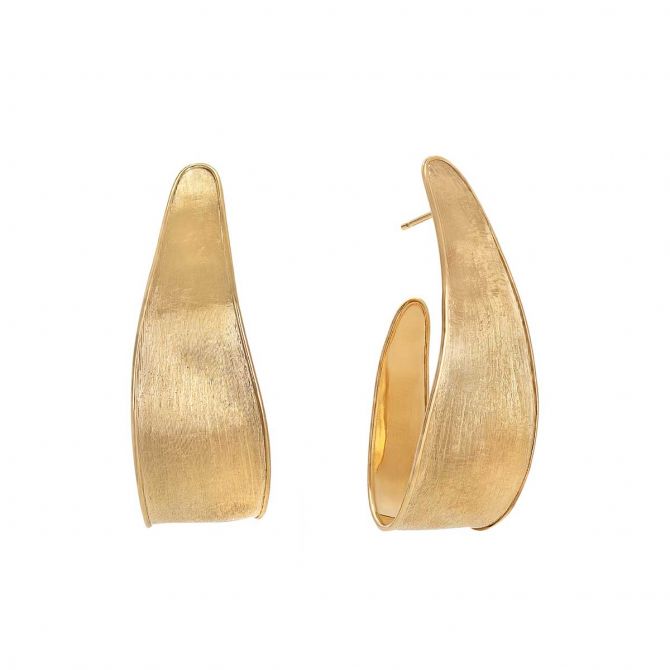 Marco Bicego Lunaria Yellow Gold Small Hoop Earrings