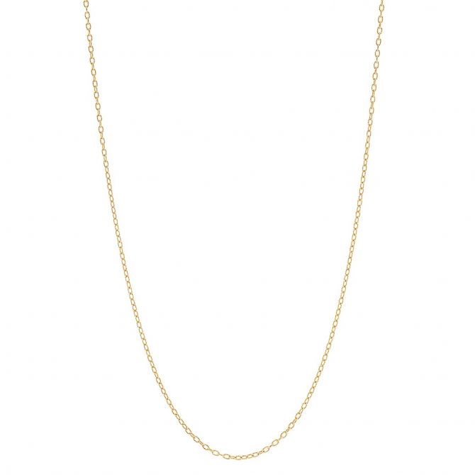 Yellow Gold 1.82 mm Link Chain, 18"