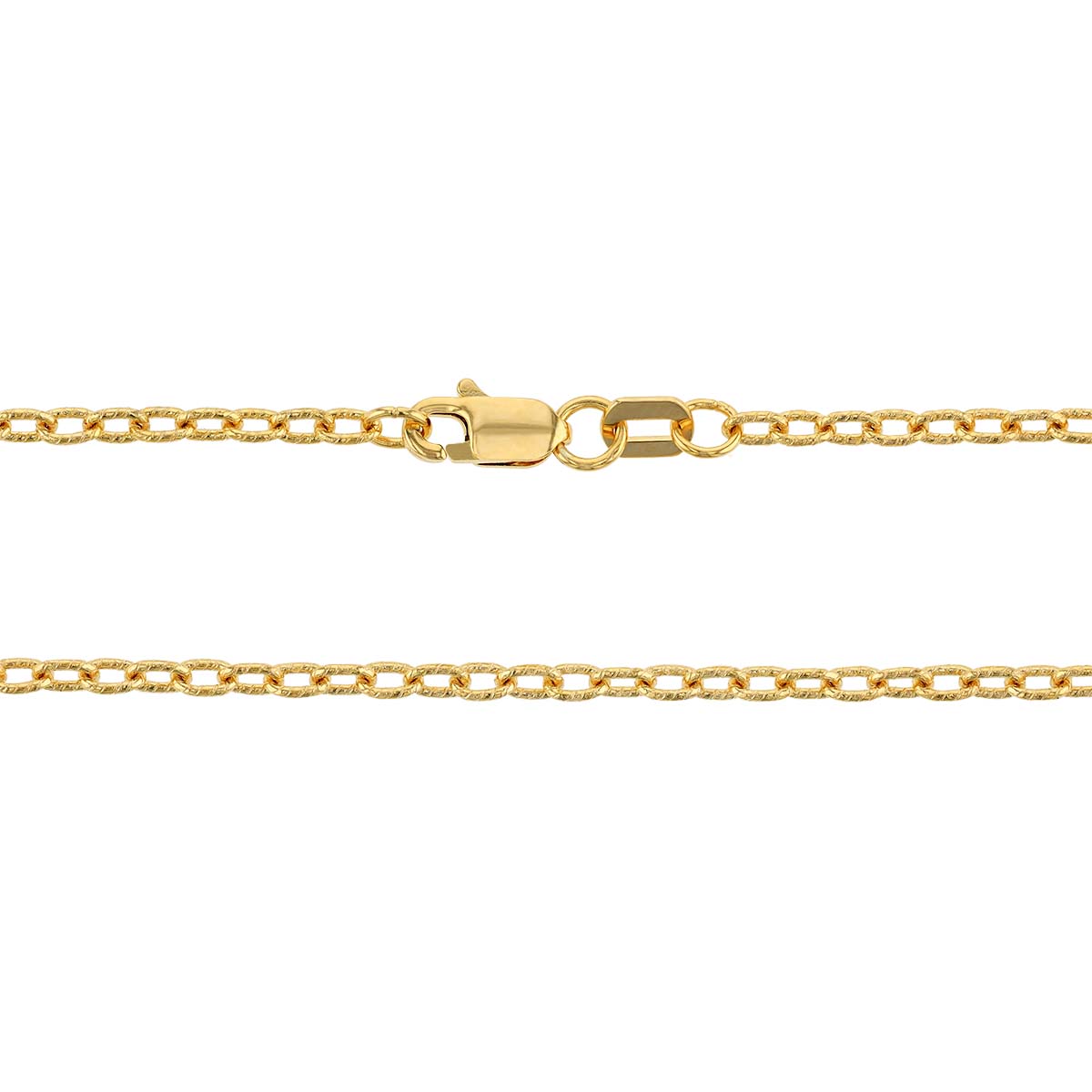 Yellow Gold 1.82 mm Link Chain, 18