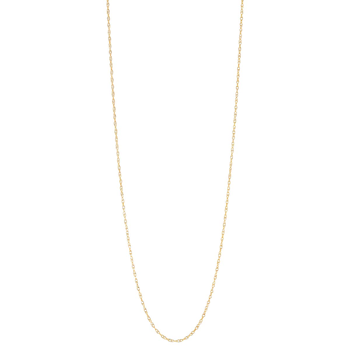Yellow Gold 1.2 mm Chain, 18