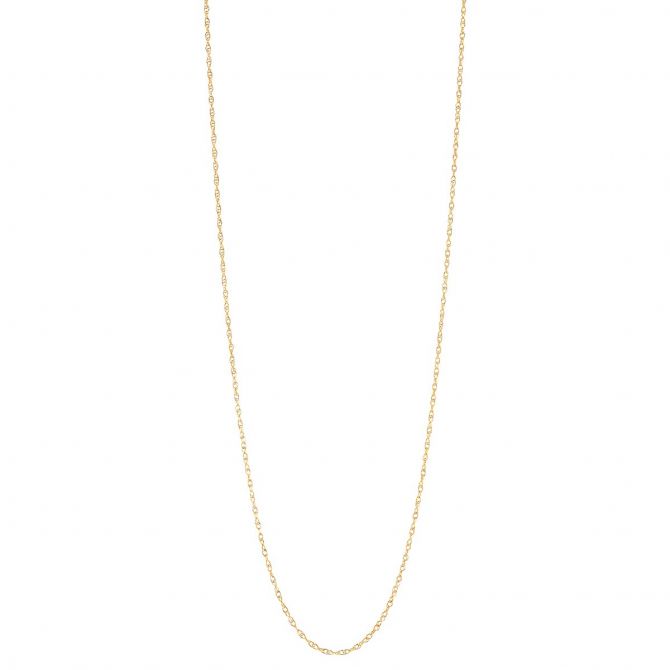 Yellow Gold 1.2 mm Chain, 18"