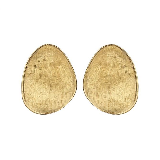 Marco Bicego Lunaria Yellow Gold Large Stud Earrings