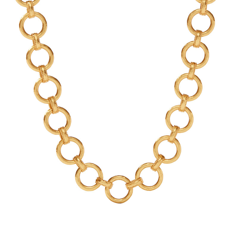Julie Vos Savoy Demi Link Necklace, 20