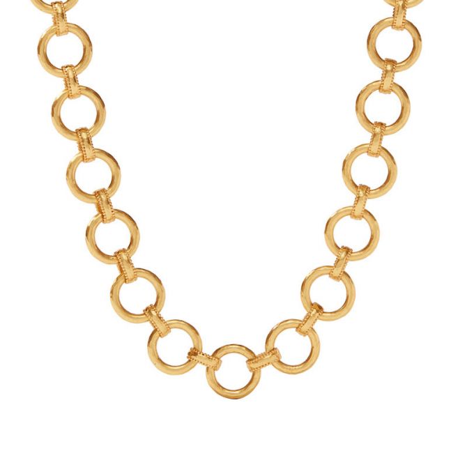 Julie Vos Savoy Demi Link Necklace, 20"