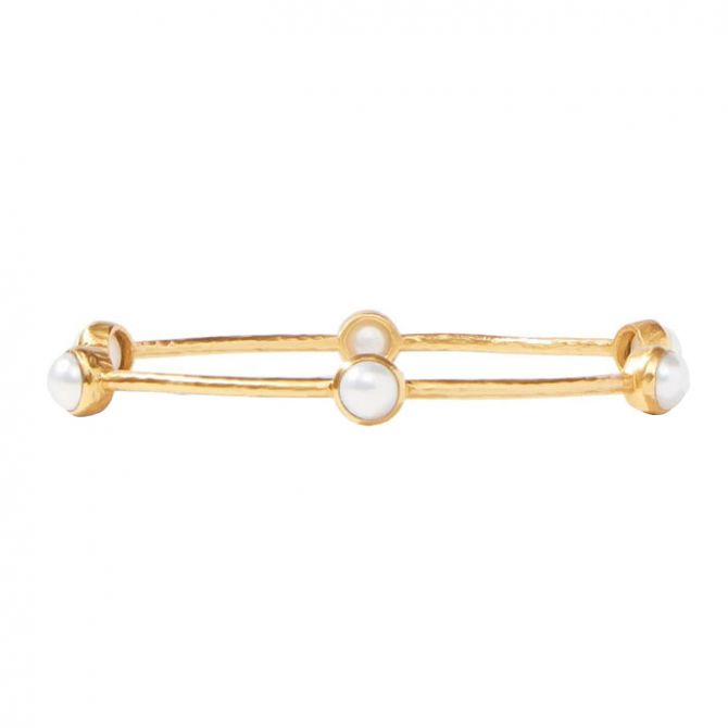 Julie Vos Milano Pearl Luxe Bangle