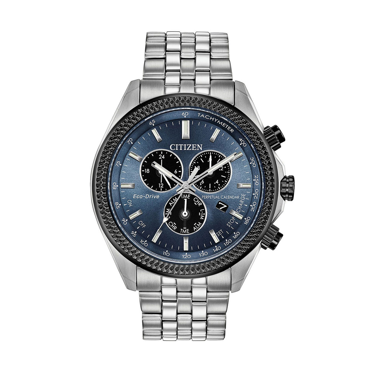 Citizen Classic 44mm Men's Watch, Blue and Black Dial