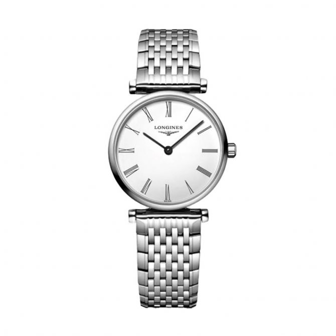 Longines La Grande Classique 24mm Women's Watch, White Dial
