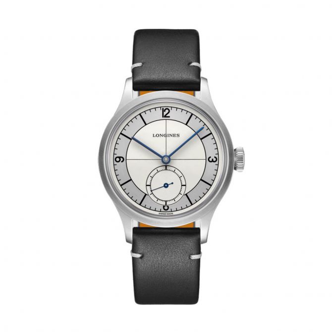 Longines Heritage Classic 38mm Automatic Men's Watch, Silver Dial