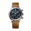 Longines Avigation BigEye 41mm Men's Watch, Petroleum Blue Dial