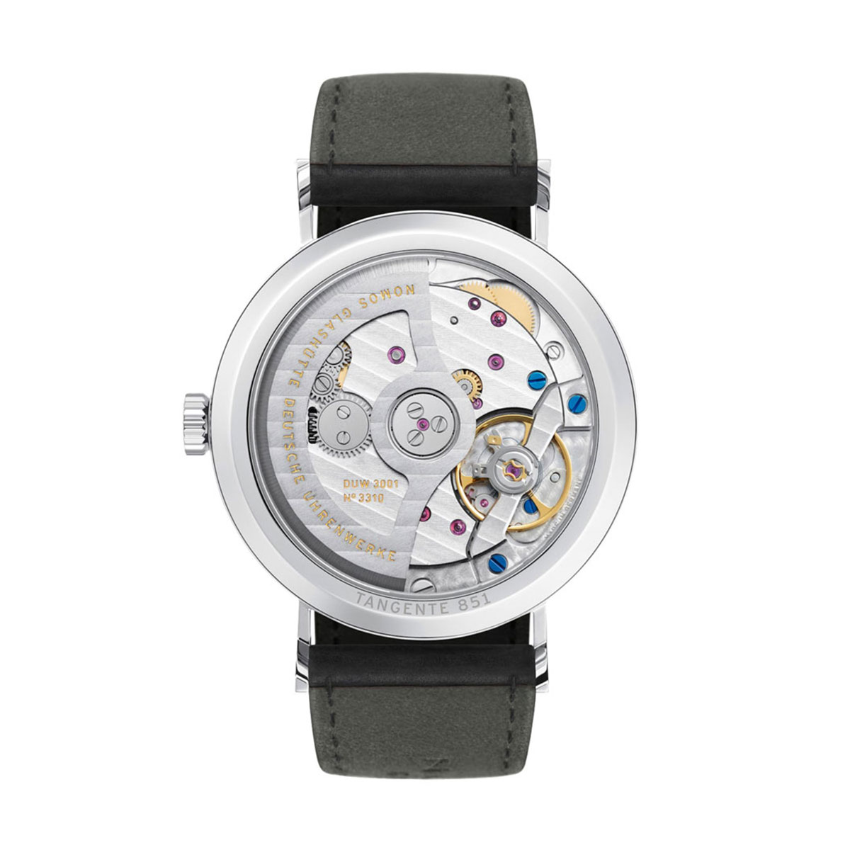 Nomos Glashutte Tangente Neomatik 35mm Watch, Platinum Grey Dial