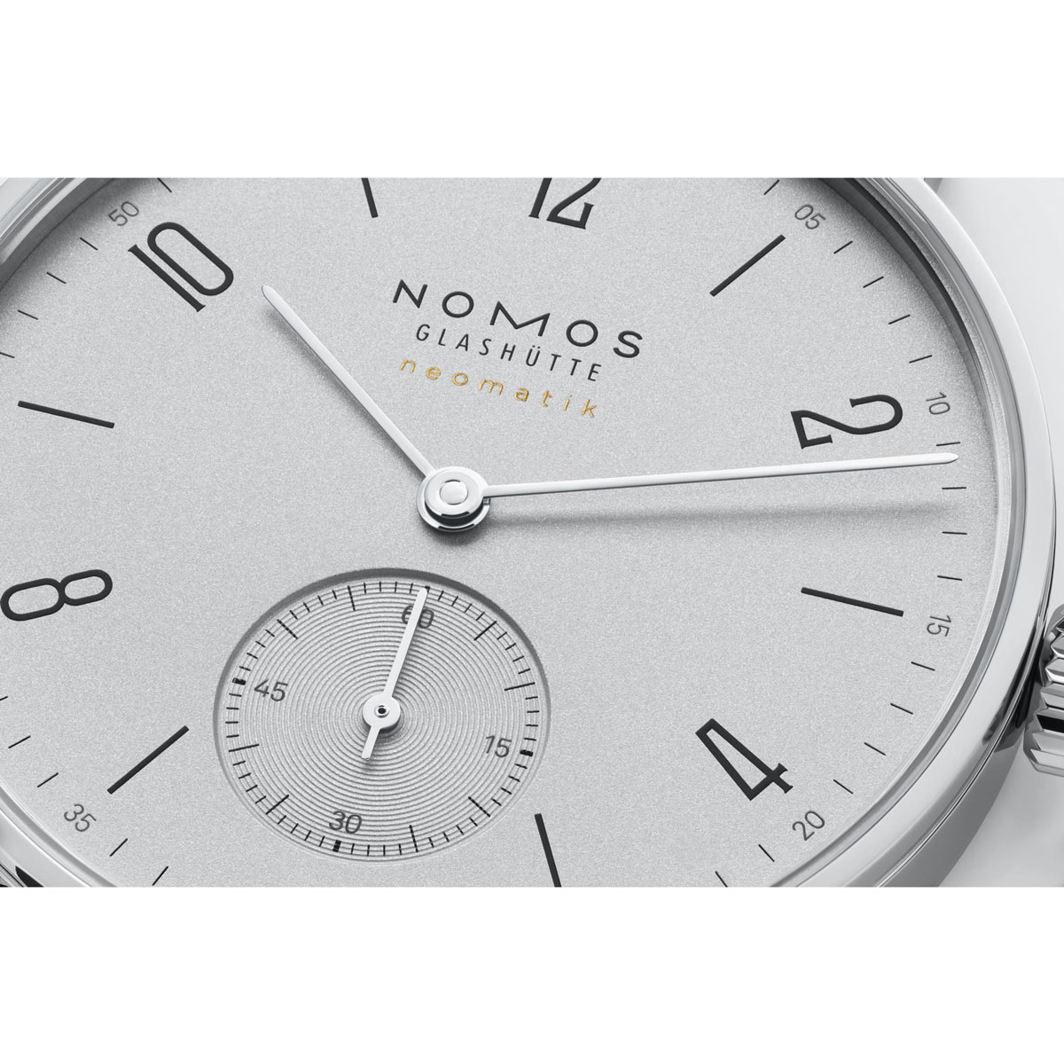 Nomos Glashutte Tangente Neomatik 35mm Watch, Platinum Grey Dial