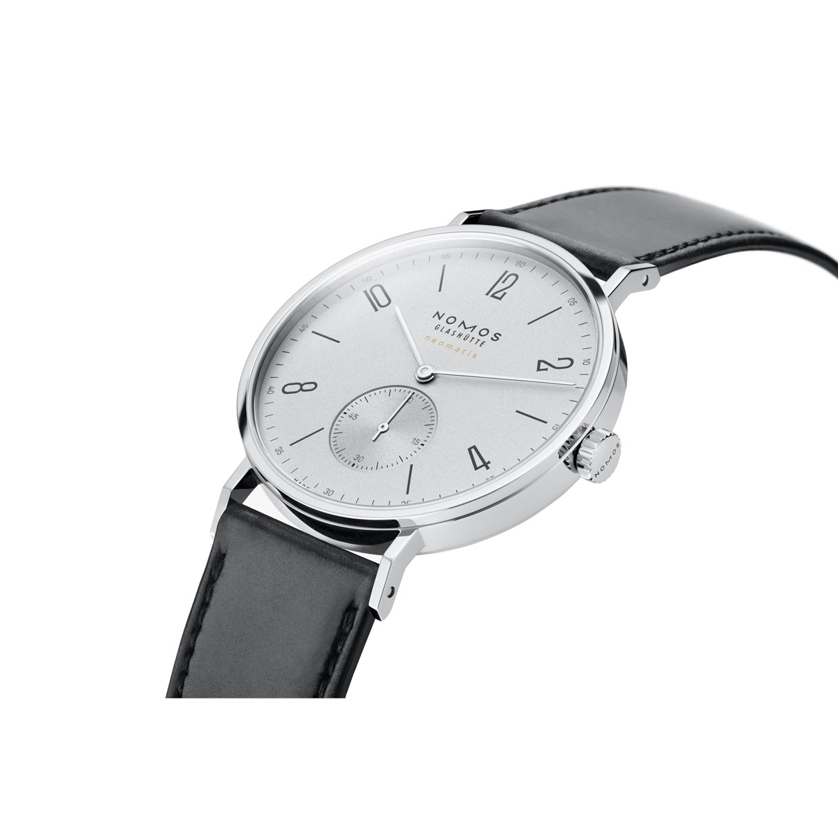 Nomos Glashuette Tangente Neomatik 39mm Men's Watch, Platinum Grey Dial