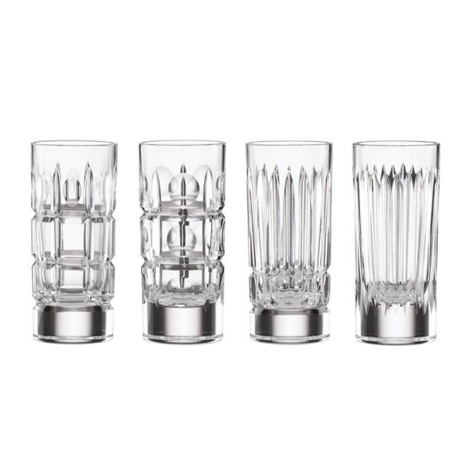 Reed & Barton New Vintage Shot Glass Set, 4 Piece