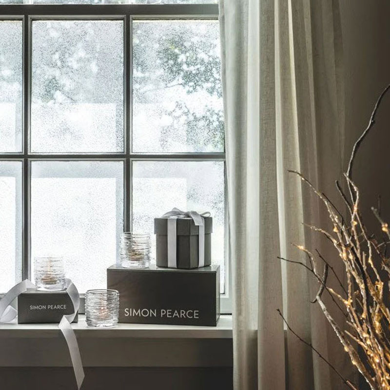 Simon Pearce Echo Lake Tealight in Gift Box