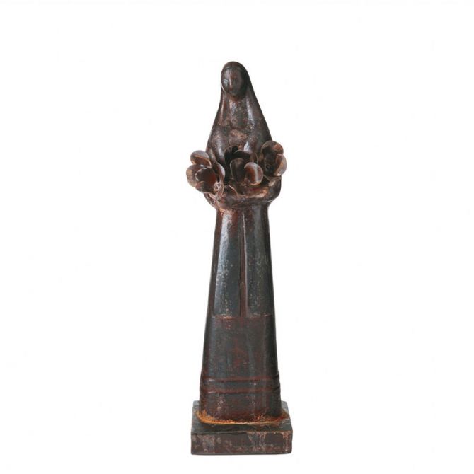 Jan Bargoglia Maria D'Flores Saint Sculpture