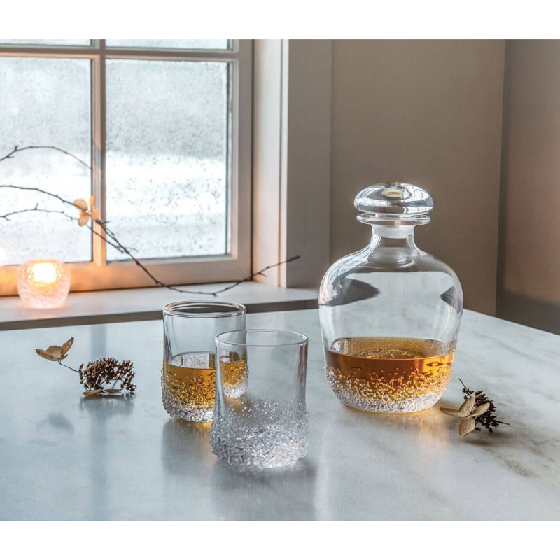Simon Pearce Sterling Pond Whiskey Glass