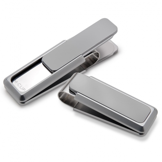 M-Clip Ultralight Stainless Steel and Anodized Aluminum Money Clip