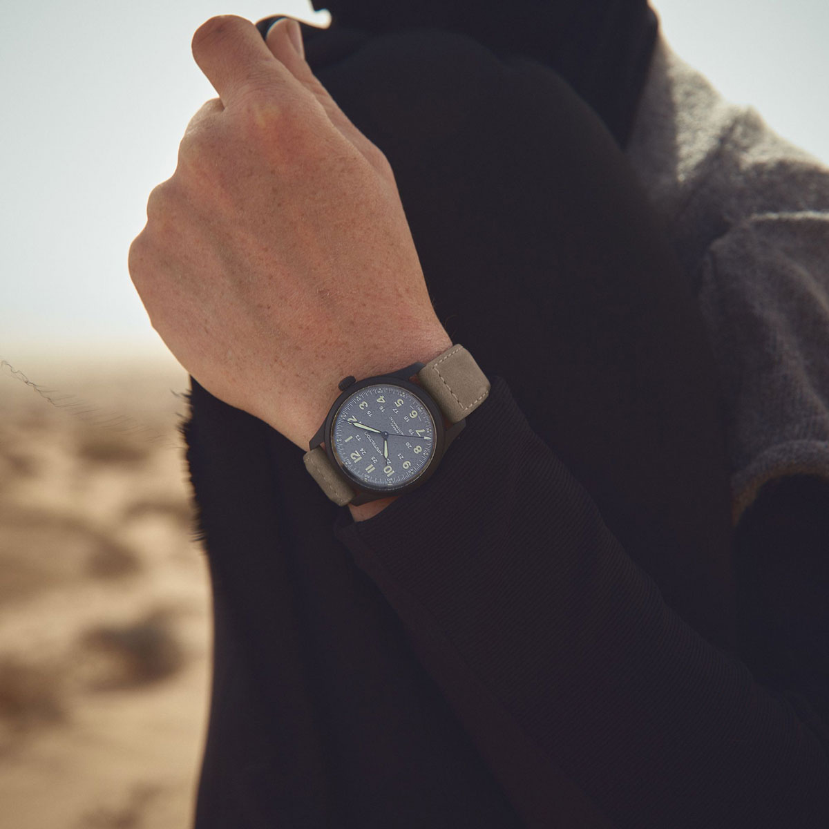 Hamilton Khaki Field Titanium Automatic 38mm Men's Watch, Grey Dial