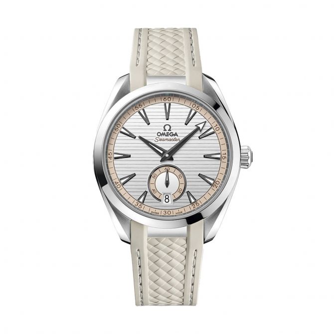 Omega Seamaster Aqua Terra 150m Master Chronometer Small Seconds 41mm Watch, Silver Dial