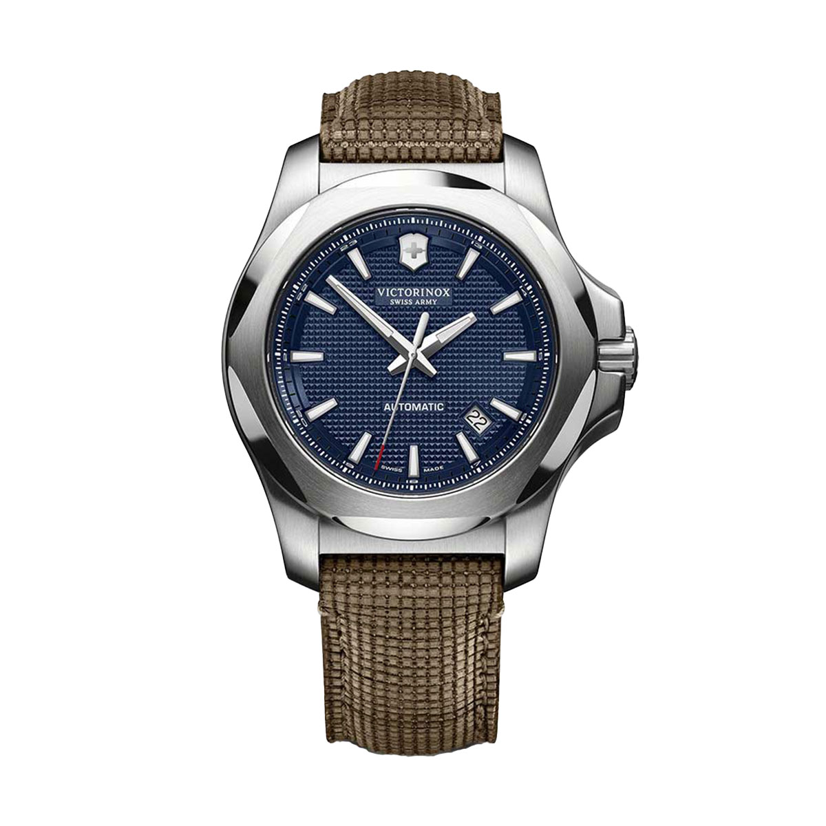 Victorinox Swiss Army I.N.O.X. Mechanical 43mm Watch, Dark Blue Dial