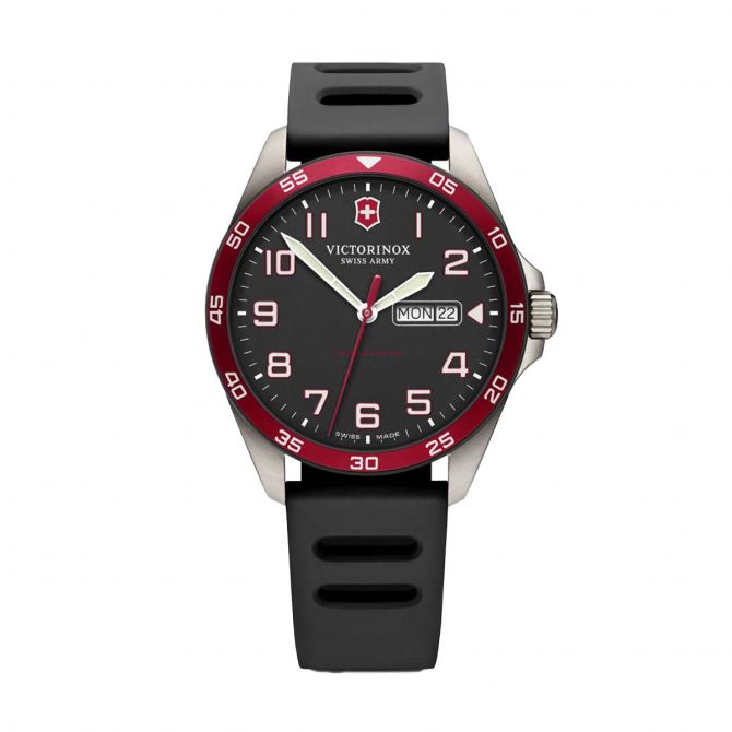 Victorinox Swiss Army Fieldforce Sport Titanium Limited Edition 42mm Watch, Black Dial