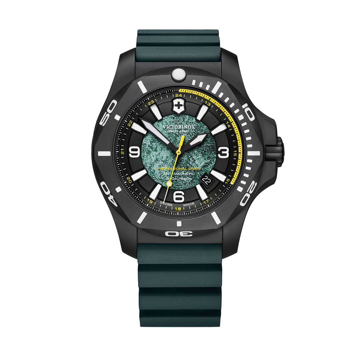 Victorinox Swiss Army I.N.O.X. Professional Diver Titanium Limited Edition 45mm Watch, Black Dial