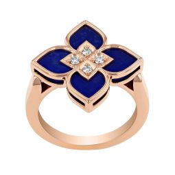 Details about   4.51ct Round Diamond Flower Lotus Engagement Wedding Ring in 925 Sterling Silver 