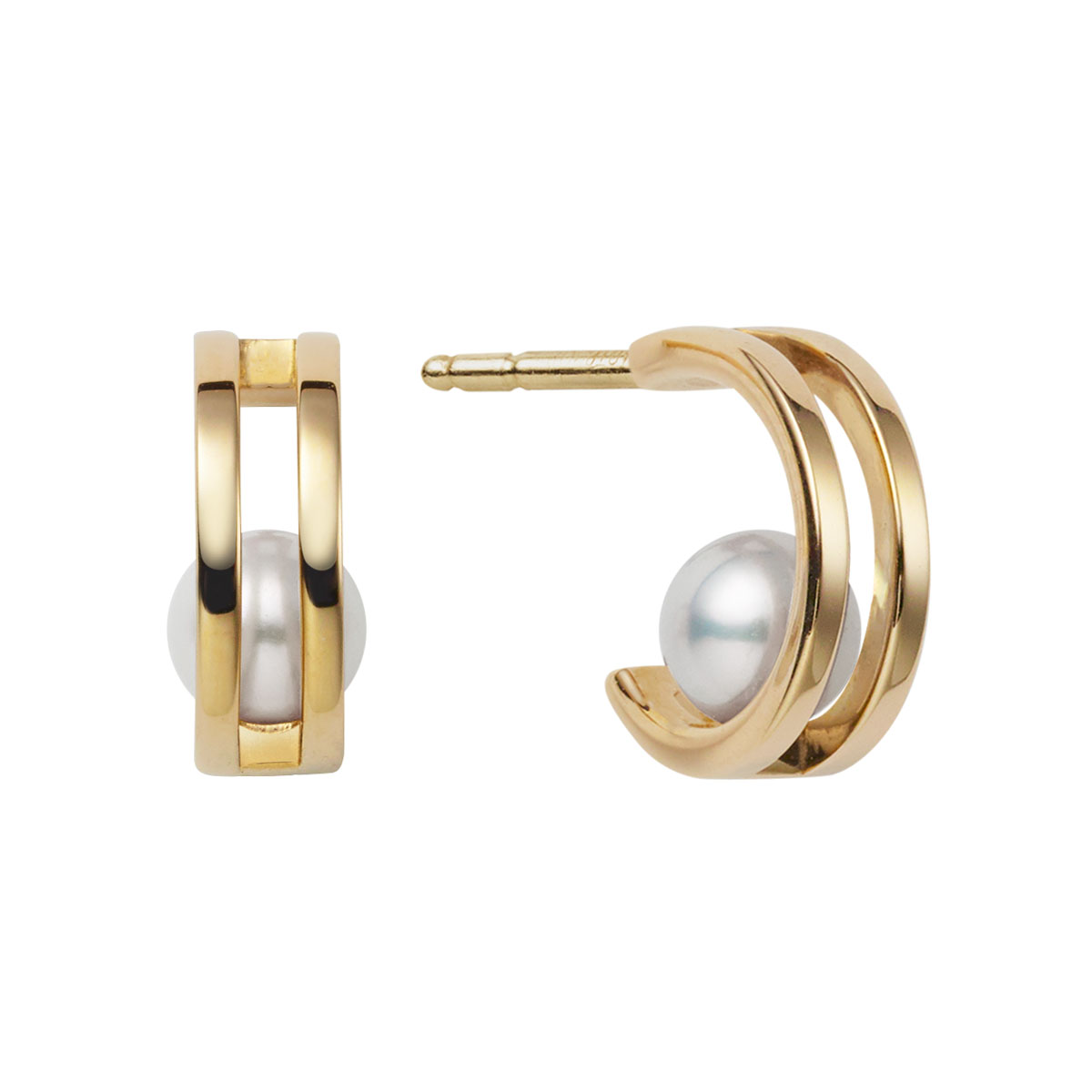 遊び心とエレガントフェミニン【BIKO】Alouet Pearl Studs Pearl Stud Earrings – Z Boutique