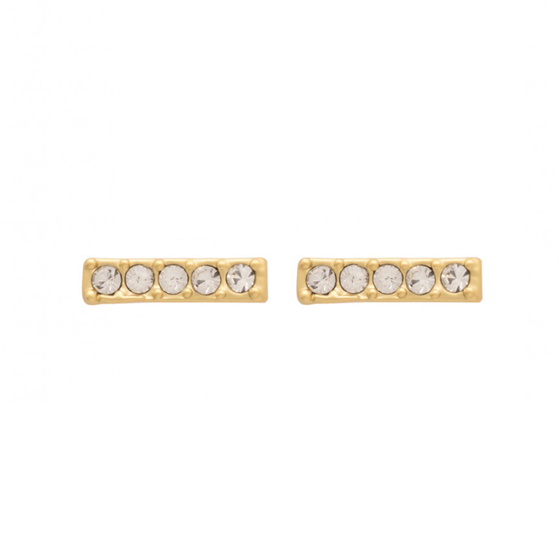 Spartina 449 Sea La Vie Hope / Horizon Gold Stud Earrings