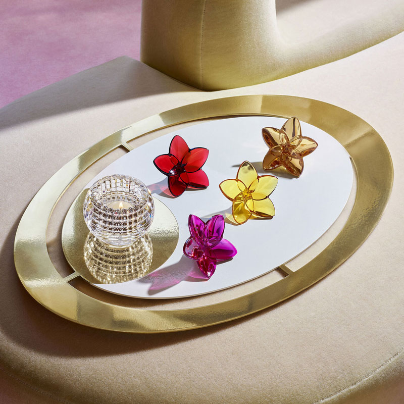 Baccarat The Bloom Collection, Gold Flower