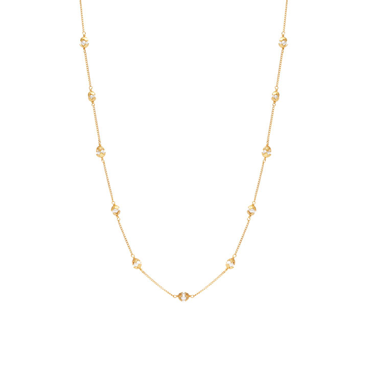 Julie Vos Penelope Delicate Station Necklace