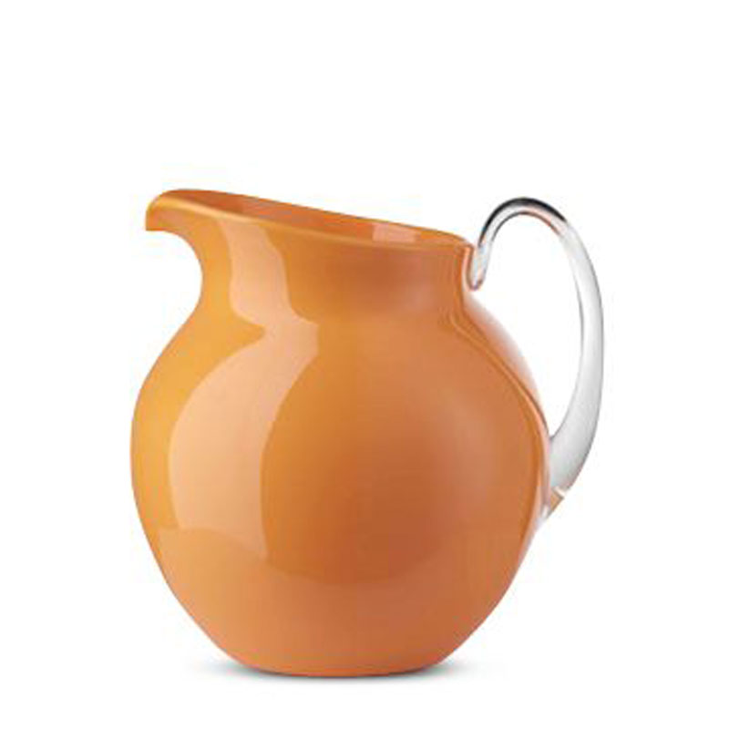 Mario Luca Giusti Palla Fluorescent Orange Pitcher