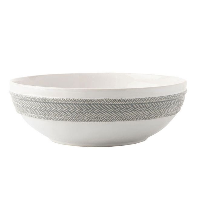 Juliska Le Panier 12" Serving Bowl, Grey Mist