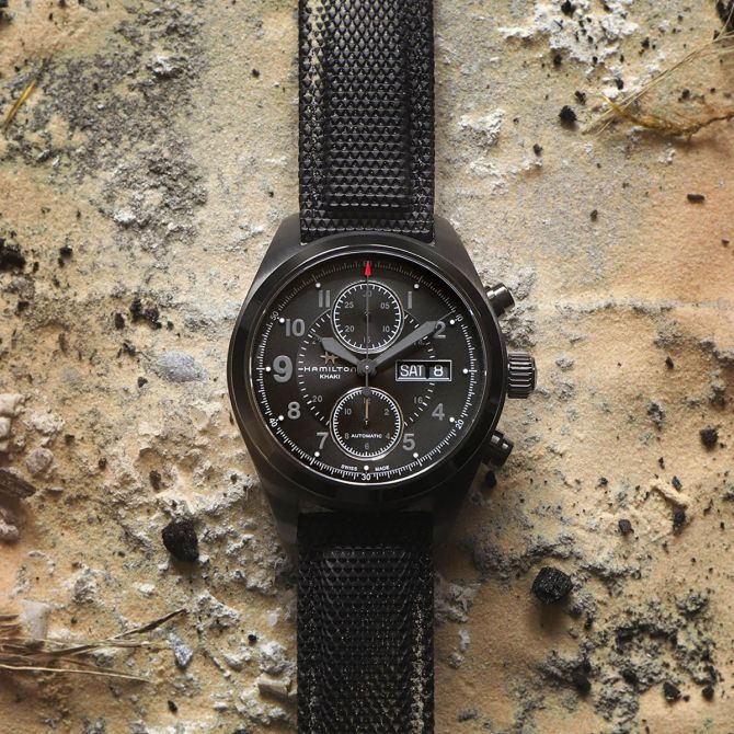 Hamilton Khaki Field Automatic Chronograph 42mm Men's Watch