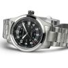 Hamilton Khaki Field Automatic 38mm Men's Watch, Black Dial