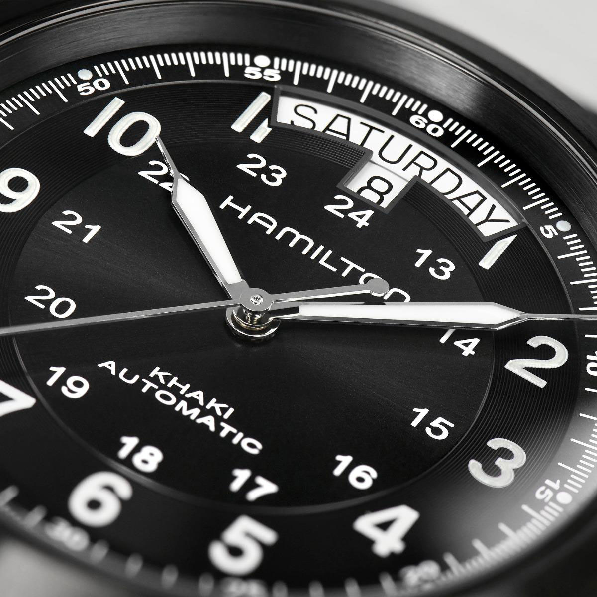 Hamilton Khaki Field King 40mm Watch, Black Dial