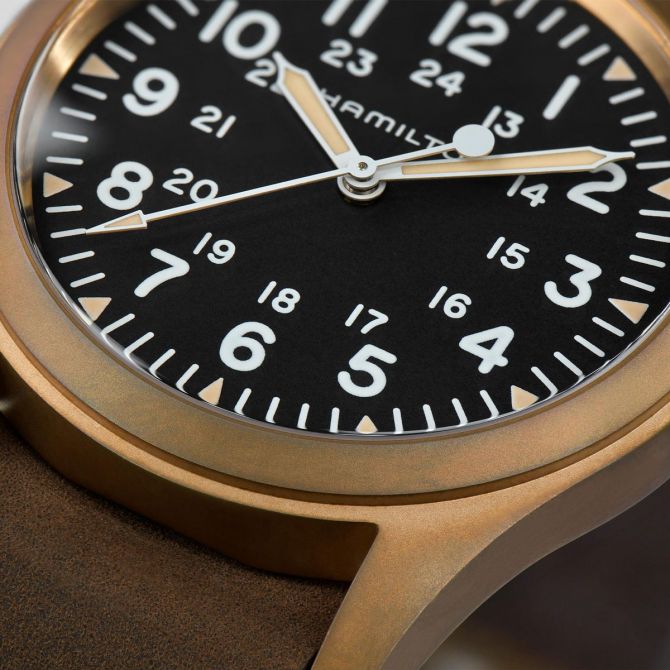 Hamilton Khaki Field Mechanical Bronze 38mm Men's Watch Hamilton Khaki Field Mechanical Bronze 38mm Men's Watch