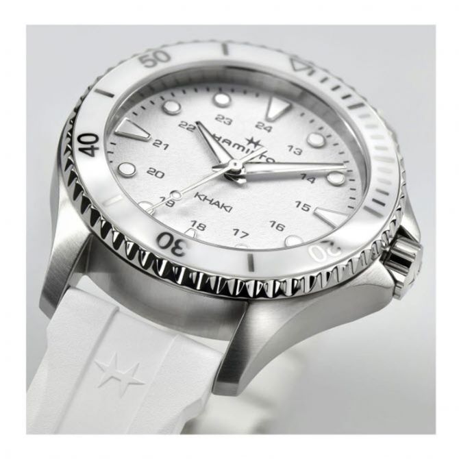 ★レアモデル★HAMILTON Khaki Navy Sea Queen Women's Watch Hamilton Khaki Navy Seaqueen 37 H77311615 Price as of August