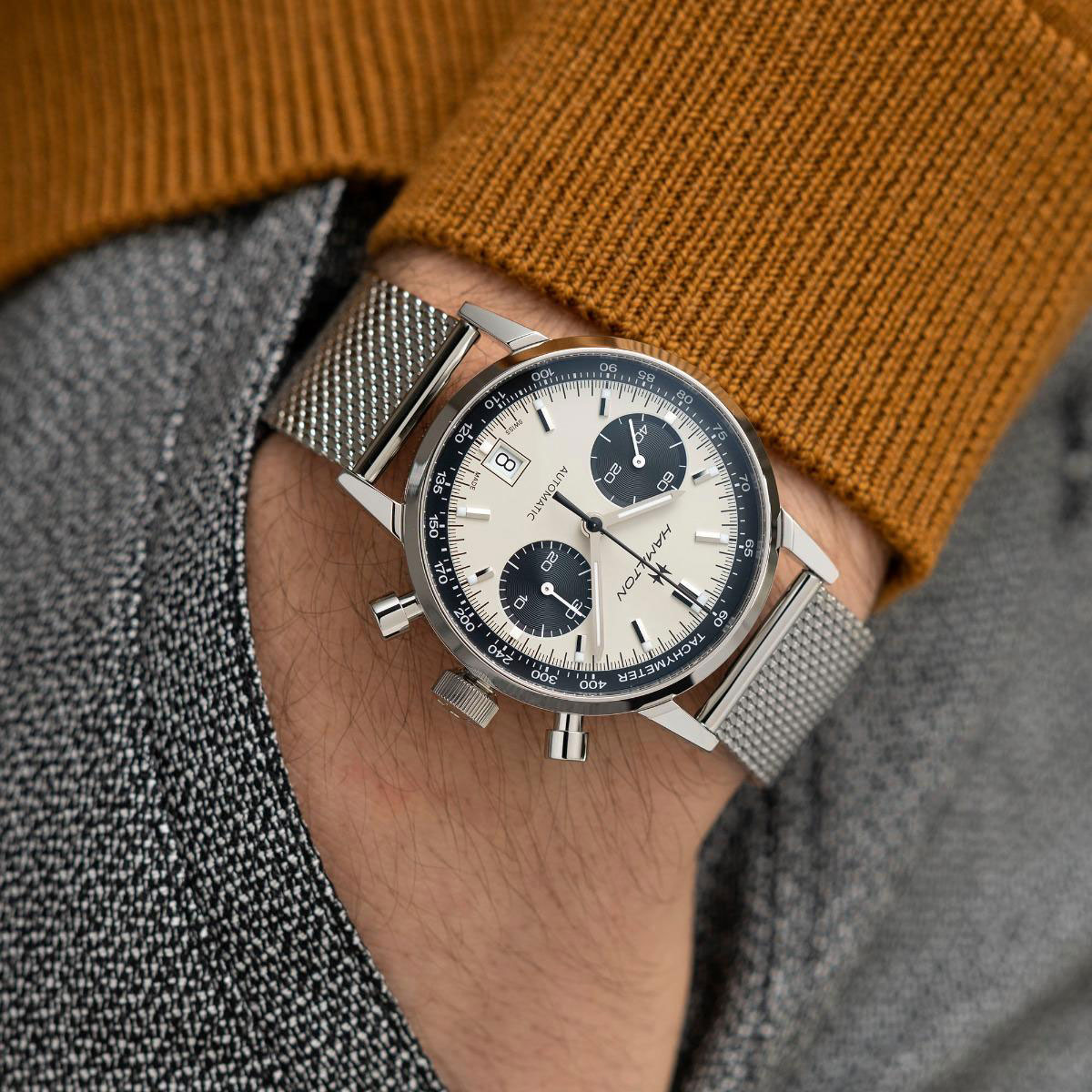 Hamilton American Classic Intra-Matic Auto Chrono 40mm Men's Watch