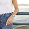 Hamilton American Classic Ardmore Quartz 18mm Watch, Silver and Blue Dial