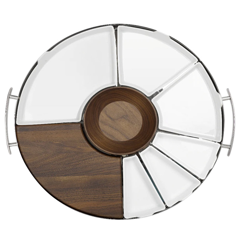 Christofle Stainless Steel Mood Party Tray