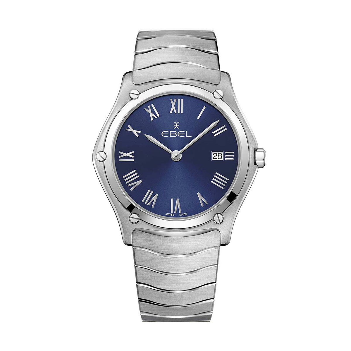 EBEL Sport Classic 40mm Watch, Blue Dial